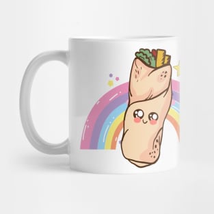 Rainbow Burrito Mug